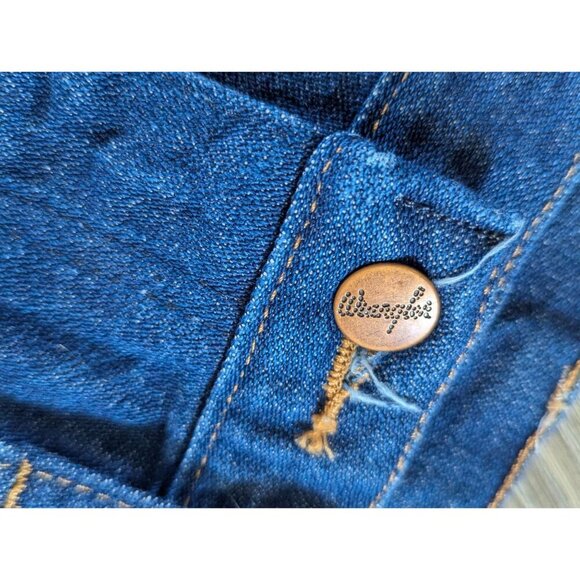 Vintage Wrangler Straight Leg Blue Jeans Mens Size 32 x 32 - Picture 6 of 7